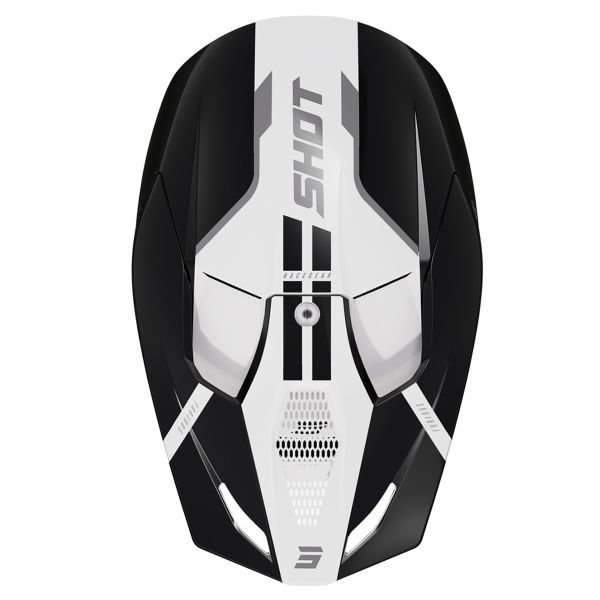 SHOT Furious Bolt Black White Glossy