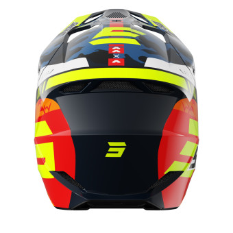 SHOT Furious Flash Blu Giallo Neon Lucido 2.0