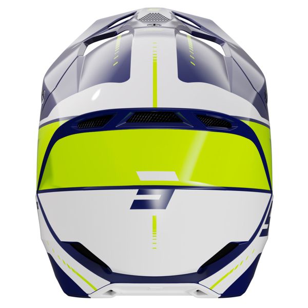 SHOT Furious Peak Blue Neon Yellow Glossy