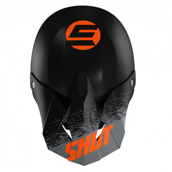 SHOT Furious Roll Black Orange Matt + Assault Neon Orange
