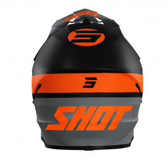SHOT Furious Roll Black Orange Matt + Assault Neon Orange