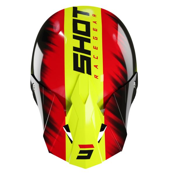 SHOT Furious Versus Neon Yellow Red Bambino