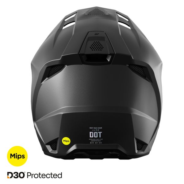 SHOT Lite Solid Black Matt 2.0