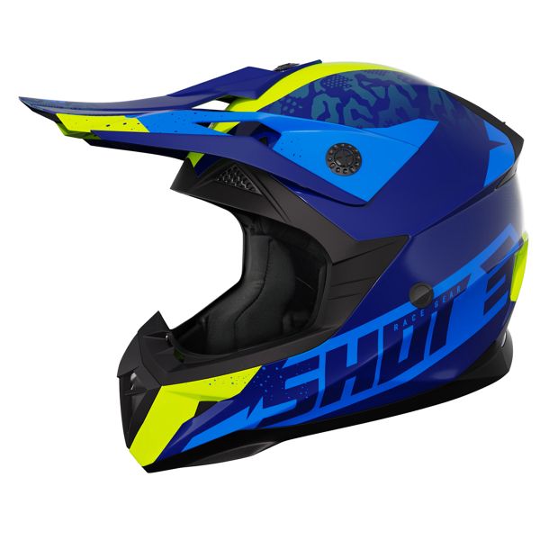 Cross SHOT Pulse Airfit Blue Neon Yellow Glossy