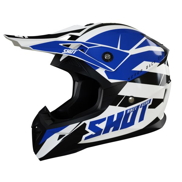 Cross SHOT Pulse Revenge White Blue Black Cross SHOT Pulse Revenge White Blue Black
