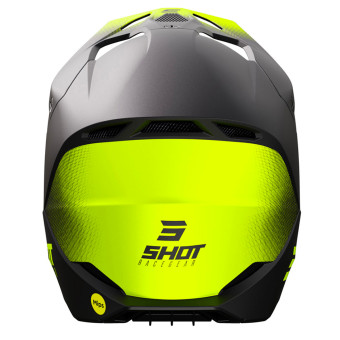 SHOT Race Draw nero fluo opaco