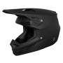 Casque Cross SHOT Speed Solid Nero Opaco