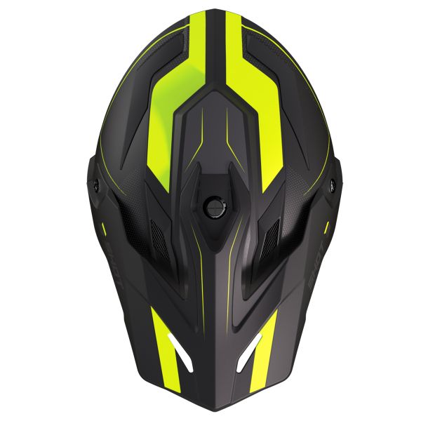 SHOT Trek Max Vision Rally Nero Giallo Neon Opaco