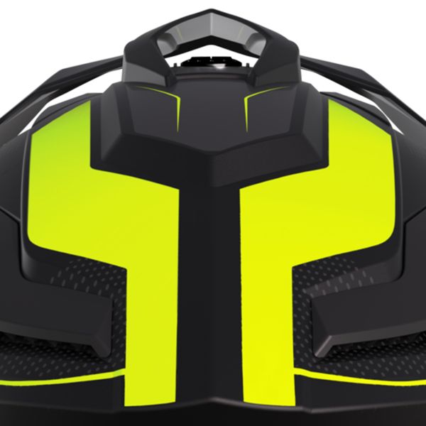 SHOT Trek Max Vision Rally Nero Giallo Neon Opaco