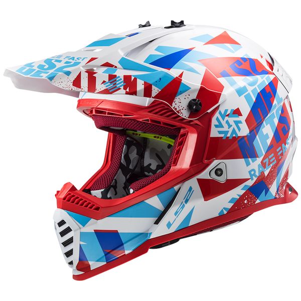 Cross LS2 Fast Evo Funky Red White MX437