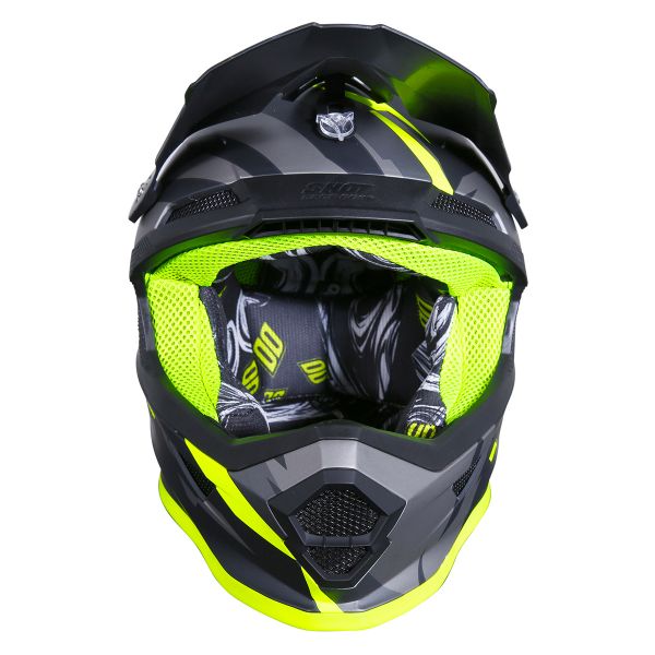 SHOT Furious Score Grigio Neon Giallo Opaco