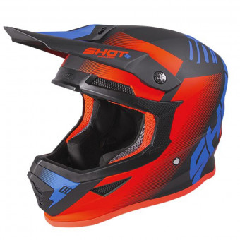 Cross SHOT Furious Trust Black Cyan Neon Orange Kid