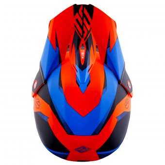 SHOT Furious Ultimate Blu Neon Arancione Opaco