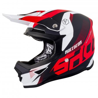 Casque Cross SHOT Furious Ultimate Rosso Opaco Casque Cross SHOT Furious Ultimate Rosso Opaco