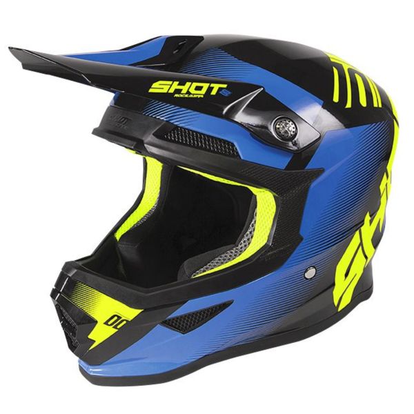 Cross SHOT Furisous Trust Black Cyan Neon Yellow Matt