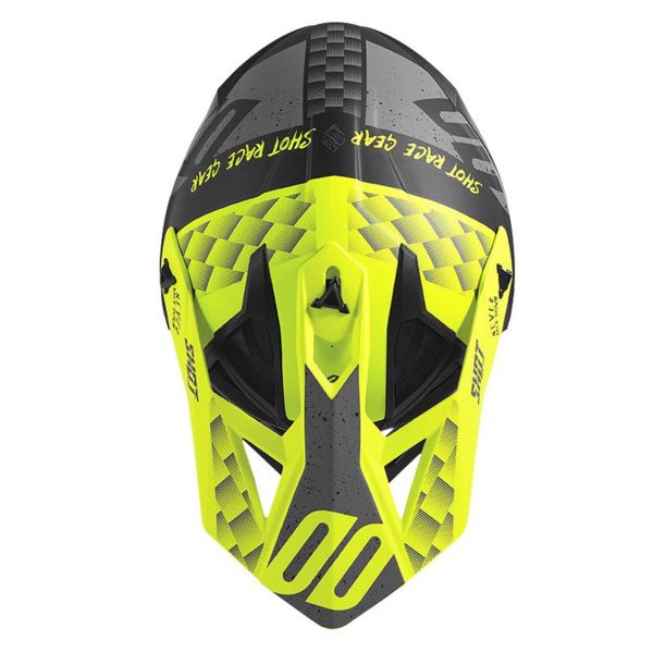 SHOT Lite Rush Neon Yellow Grey Matt