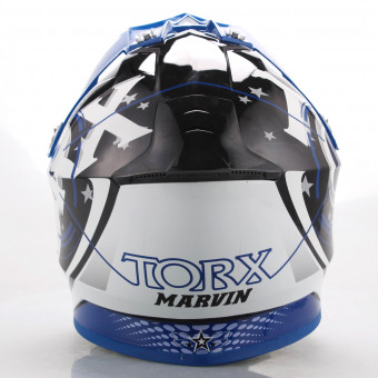 Torx Marvin 3 Eyes Blue White Matt