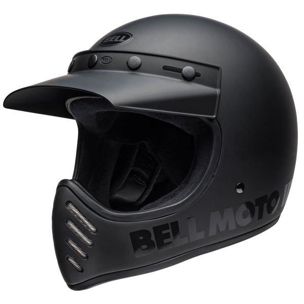 Casco Moto Bell Moto-3 Blackout Black in Stock | iCasque.it