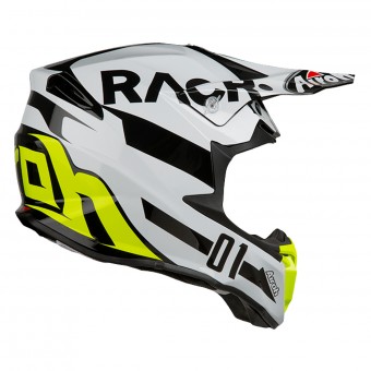 Airoh Twist Racr Nero Bianco Giallo