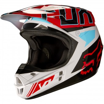 FOX V1 Falcon Grey Red 037