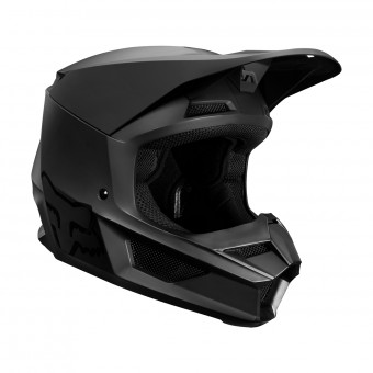 Casque Cross FOX V1 Matte Nero Casque Cross FOX V1 Matte Nero