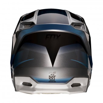 FOX V1 Motif Blu Grigio