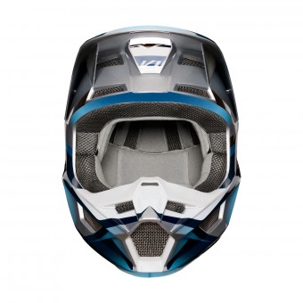 FOX V1 Motif Blu Grigio