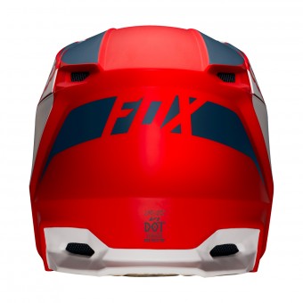 FOX V1 Przm Navy Rosso
