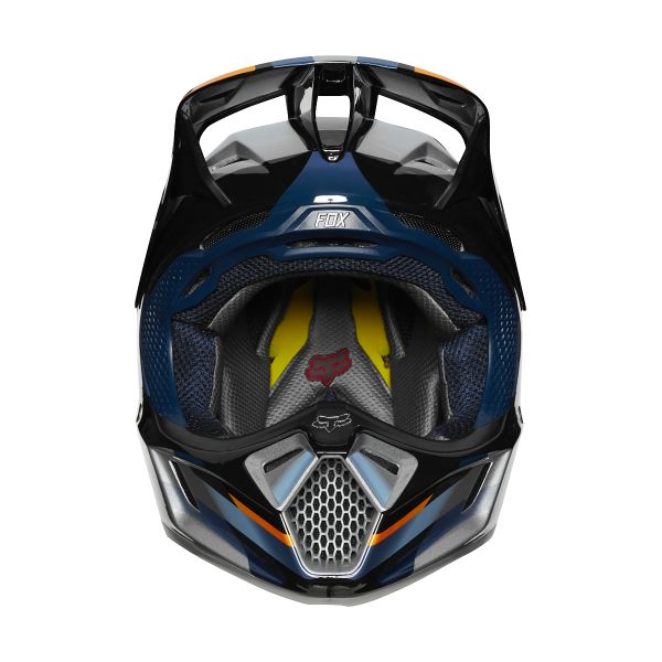 FOX V3 Motif Blu Argento