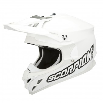 Casque Cross Scorpion VX-15 Evo Air Blanco Casque Cross Scorpion VX-15 Evo Air Blanco