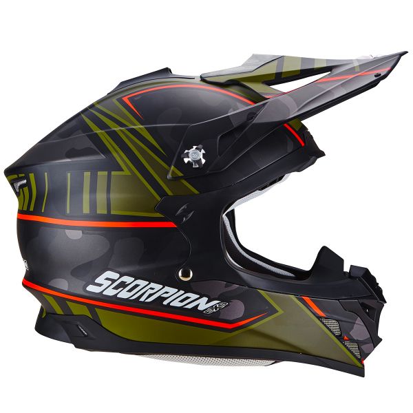 Scorpion VX-15 Evo Air Miramar Matt Black Green