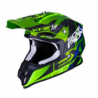 Cross Scorpion VX-16 Air Albion Verde Opaco Nero