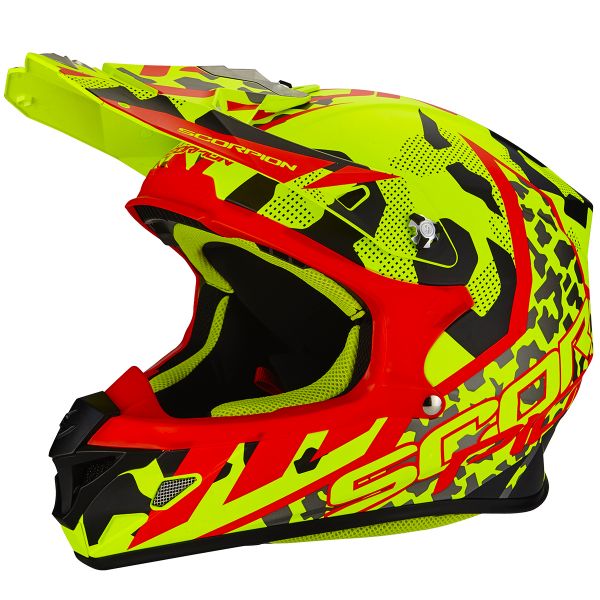 Cross Scorpion VX-21 Air Furio Neon Yellow Black Red