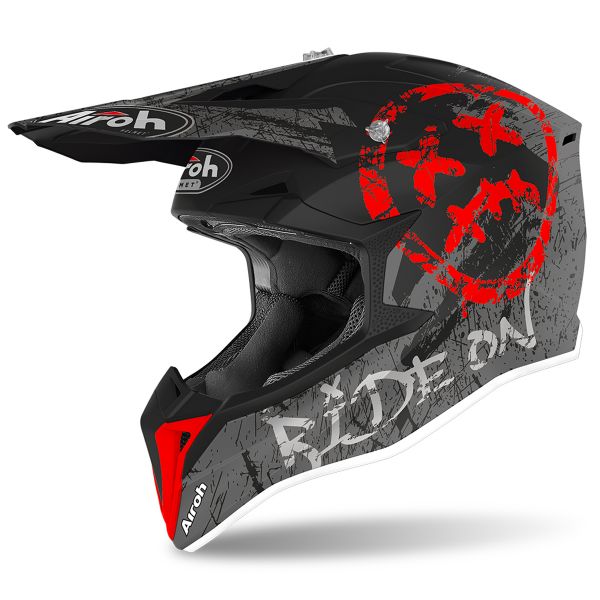 Cross Airoh Wraap Smile Red Matt