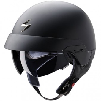 Casque Jet Scorpion EXO 100 Nero Opaco Casque Jet Scorpion EXO 100 Nero Opaco