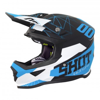 Casque Bambini SHOT Furious Spectre Black Blue Bambino Casque Bambini SHOT Furious Spectre Black Blue Bambino