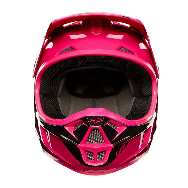 FOX V1 Race Black Pink Bambino