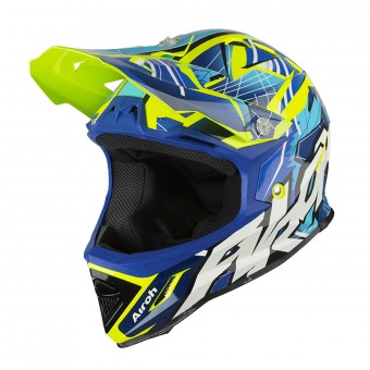 Bambini Airoh Archer Bump Blu Giallo
