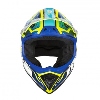 Airoh Archer Bump Blu Giallo