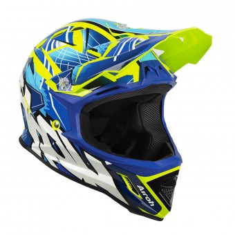 Airoh Archer Bump Blu Giallo