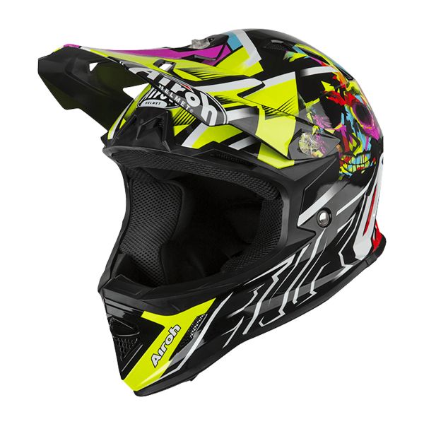 Bambini Airoh Archer Mistery Nero Giallo Rosso