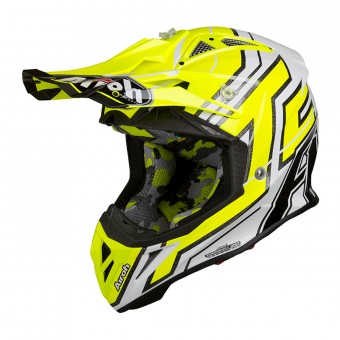 Bambini Airoh Aviator J Cairoli 019 Giallo Nero