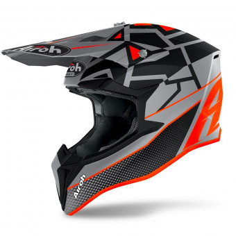 Casque Bambini Airoh Wraap Mood Orange Matt Bambino Casque Bambini Airoh Wraap Mood Orange Matt Bambino