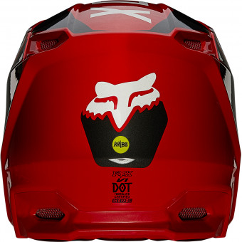 FOX V1 Revn Flame Red Bambino