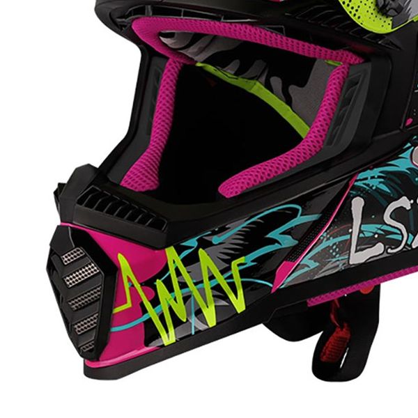 LS2 Fast II Mini Gorilla Purple MX437