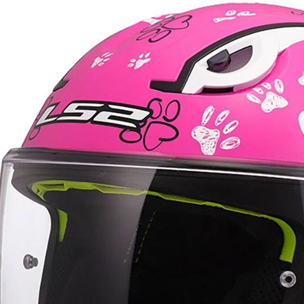 LS2 Funny II Paws Rosa OF622