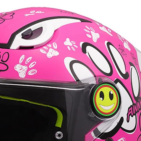 LS2 Funny II Paws Rosa OF622