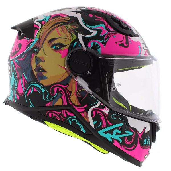 LS2 Kid Cyberg Viola Ciano FF812