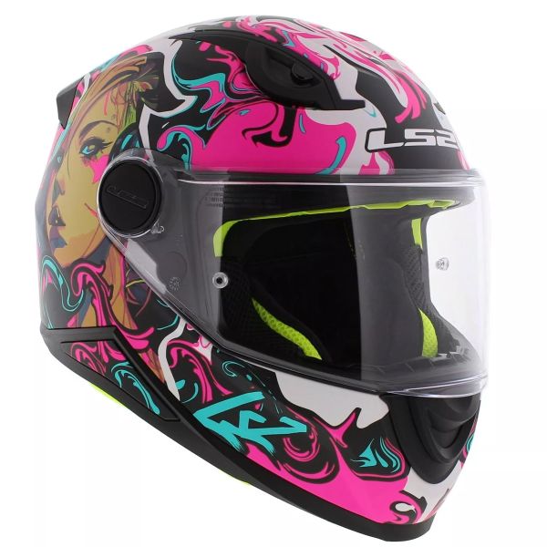 LS2 Kid Cyberg Viola Ciano FF812