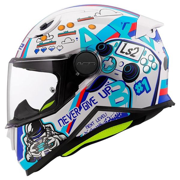 Bambini LS2 Kid Next Level Bianco FF812